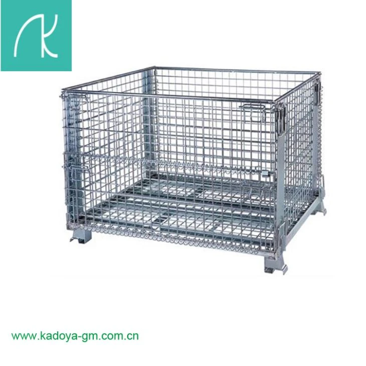 Gaiola de malha de arame de aço carbono galvanizado